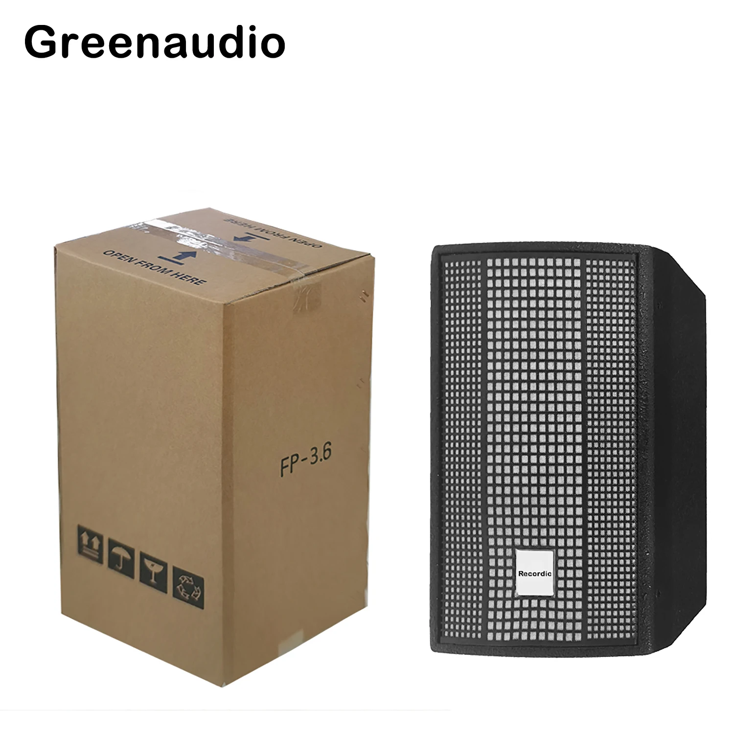 GAS-400 6-inch professional audio speaker 200W 800W high-power conference speaker suitable for KTV stage meetings and speeches