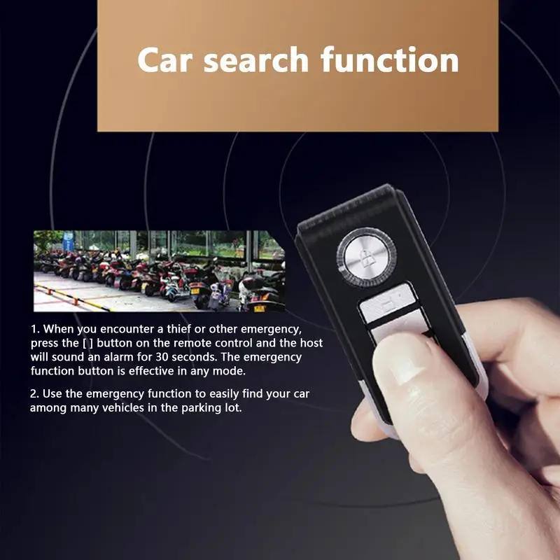Car Vibration Alarm Vehicle Burglar Security System Auto Warning Device Automotive Anti Theft Safety Sensor For Car Truck RV SUV