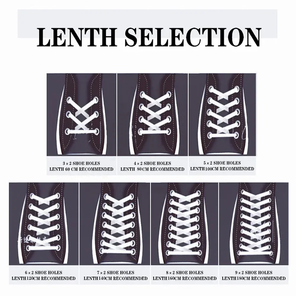 Color Shoes Tie Design Pair 5MM Round Shoe Laces High Quality