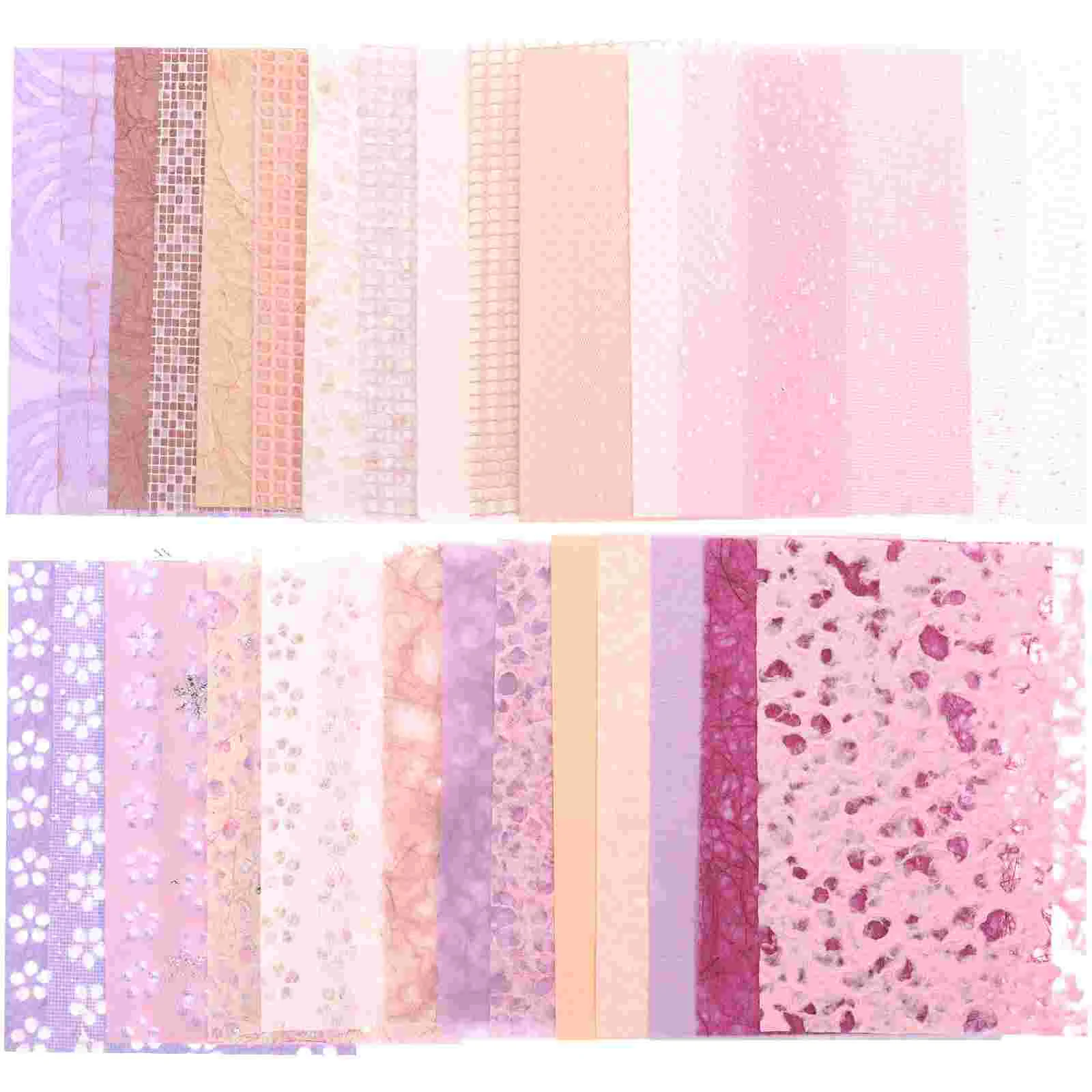 

30 листов декоративной бумаги ручной работы Скрапбукинг Ремесло текстура специальный материал «сделай сам» винтажная основа для украшения