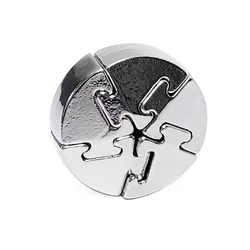 Challenging Metal Puzzle Brain Teasers for All Ages - Educational Mind Games & IQ Tests (WO)