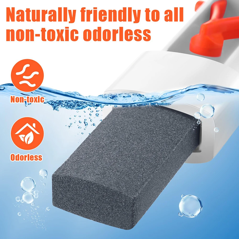 1pcs Pool Floating Stone Cleaning Tool With Handle Stain Cleaner Rust Cleaning Tool Suitable For Toilets And Swimming Pools