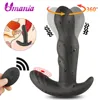 Male Prostate Massage Anal Vibrator Wireless Silicone Anus Butt Plug Sex Toys For Men Masturbation  Adult Games Products 1