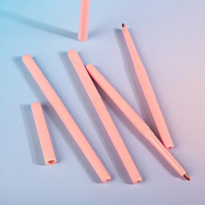 Custom 15colors Non-fading Lipliner Long Lasting Waterproof Easy To Use Nude Brown High Pigmented Lip Liner Lip Makeup Tool Bulk 5