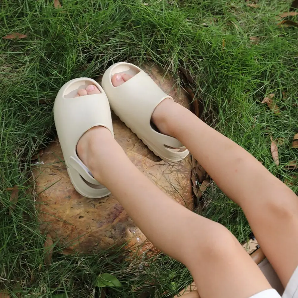 Lightweight Soft Outdoor Sandal Comfortable EVA Thick Soled Children's Slippers Ultralight Beach Shoes Indoor