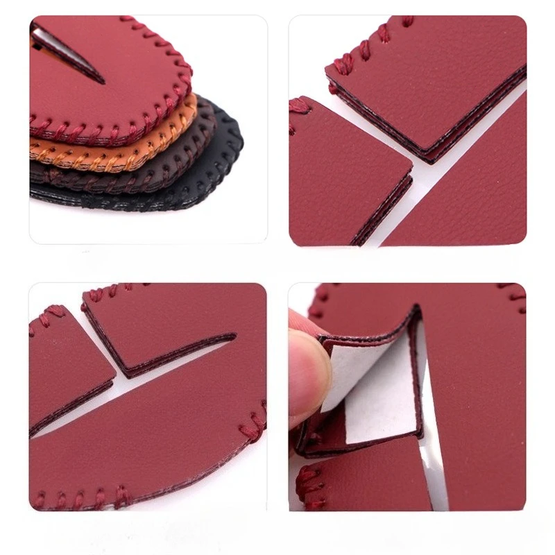 Premium PU Leather Seat Belt Buckle Protector – Anti-Scratch Cover for Enhanced Interior Safety