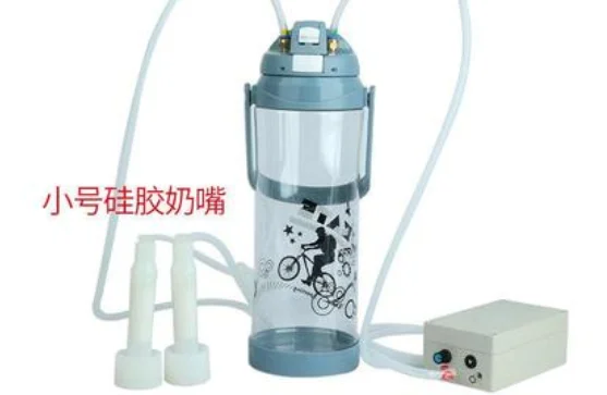 3L Milker Electric Milking Machine 40Kpa Power Impulse Pump For Goat Sheep 