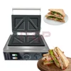 ITOP 220/110V Multi Function Breakfast Sandwich Maker 1550W 2 Slice Electric Waffle Sandwich Maker Toaster 4