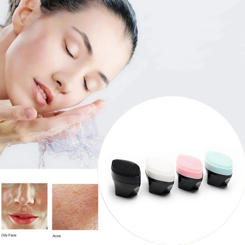 

Силиконовая Очищающая щетка для лица, средство для чистки кожи лица