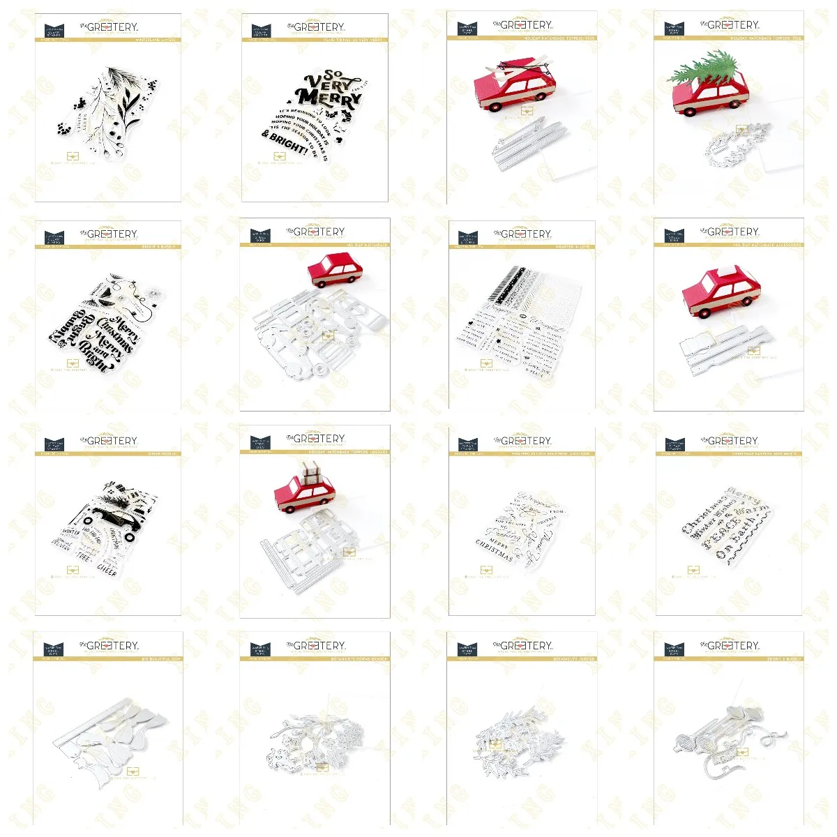 

2023 New Merry Christmas Comfort & Joy Metal Cutting Dies Clear Stamps Stencil for Scrapbook Diary Decoration Embossing Template