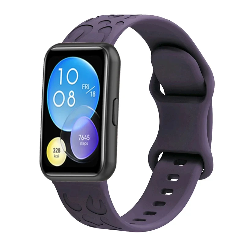 Engraved Silicone Strap