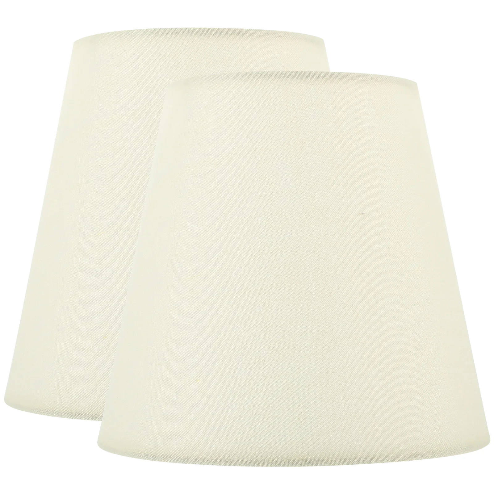 2 Pcs Vintage Lampshade Cloth Cover Bedside Table Ceiling Accessories