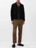 Miyake Pleated Men Button-down Jacket Cargo Pocket Single Breasted Male Coat 6