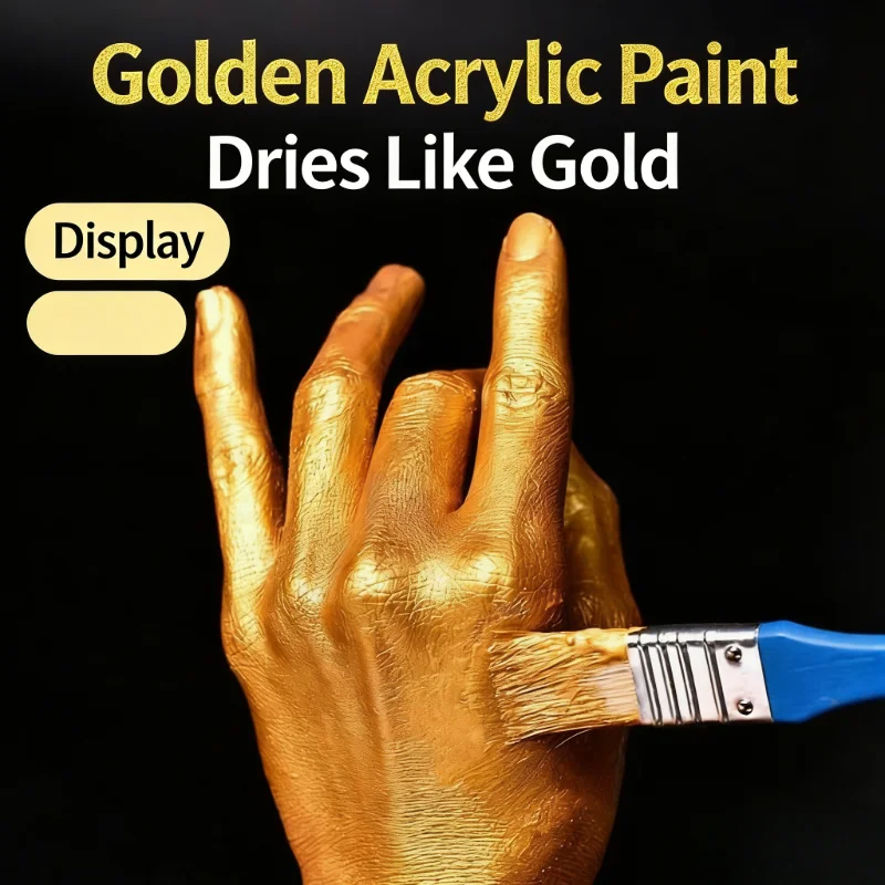50/100ml painting metallic pigment, rich and shiny pearl color, multiple colors, used for DIY art painting, wood, glass - 2
