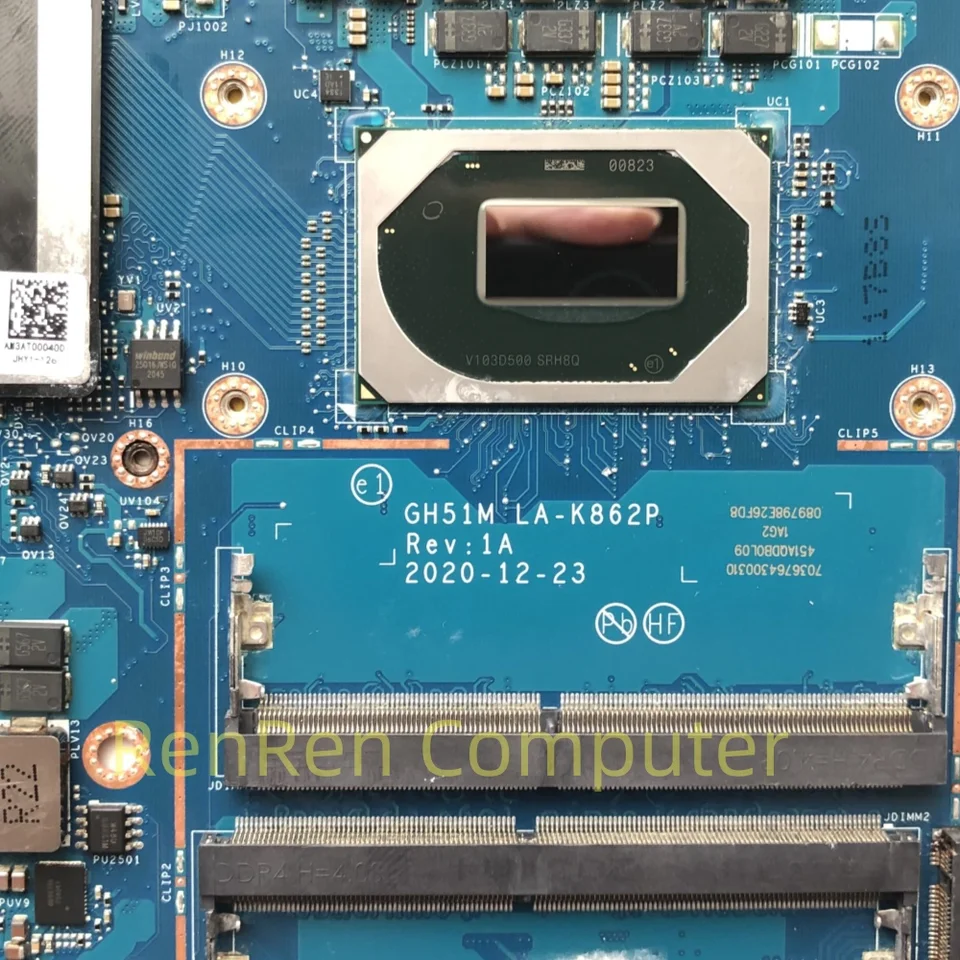 GH51M LA-K862P FOR Acer Predator PH315-53-71HN AN515-55 Laptop