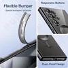 Magsafe Case For Samsung S25 S24 FE S23 S22 Ultra Plus Note 20 Clear Silicone Full Camera Crystal Magnetic Car Cover Protection 3
