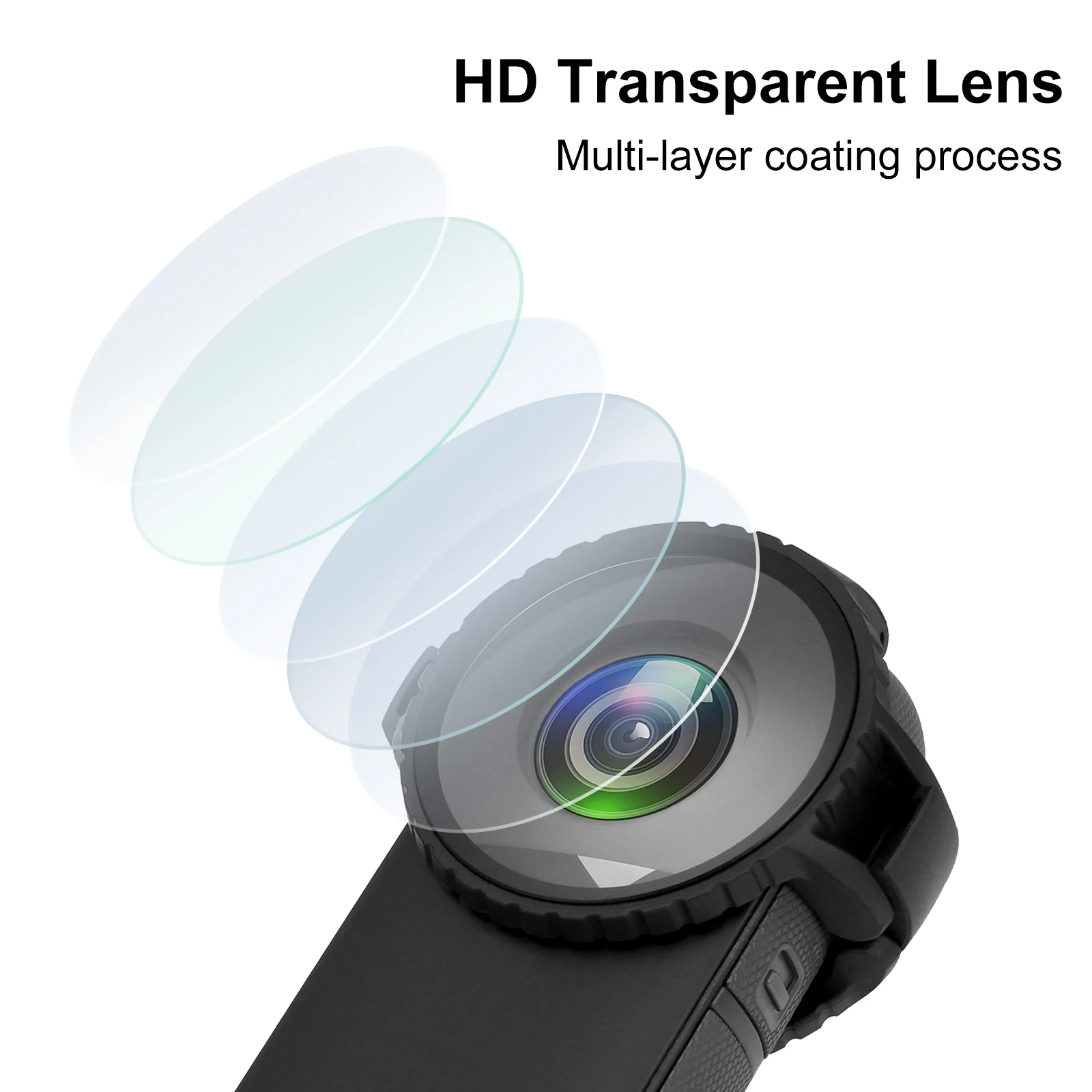 PULUZ Upgrade Lens Guard Protective Glass Cover for Insta360 One