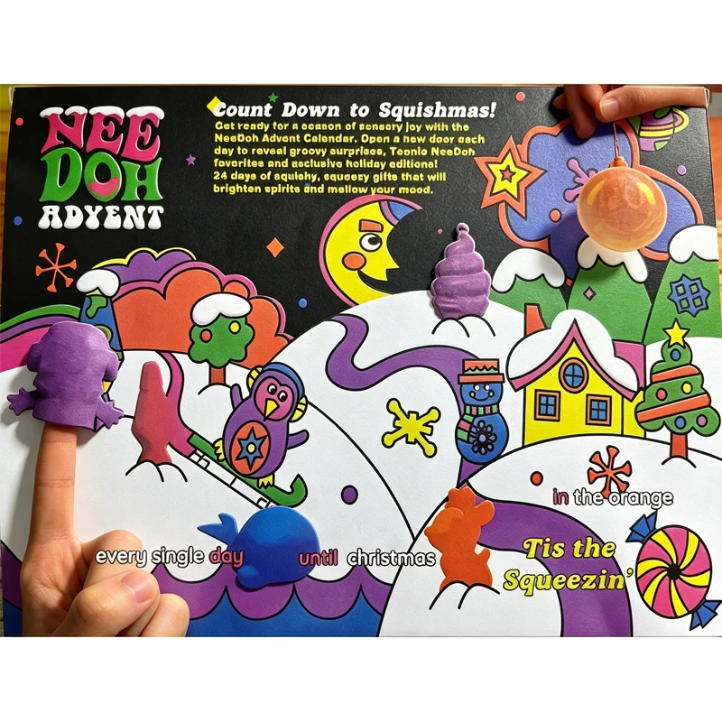 Festive Countdown Calendar: Treasure Hunt & Holiday Surprise Box
