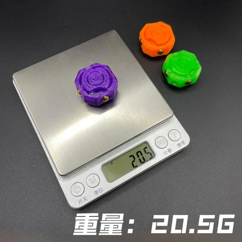Stress Relief Toy Fidget EDC Genuine Mini Cube Fidget Spinner Internet Celebrity Trendy Toy 3D Printing Environmental Protection
