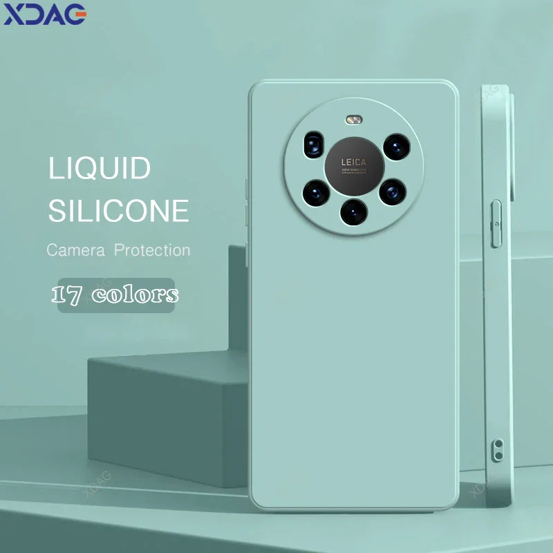 Custodia Per Telefono Candy Cover Per Huawei Mate40 Mate 40 Pro Plus 40Pro Pro + Rs Porsche Design 5G Silicone Liquido Soft Original Carcasas