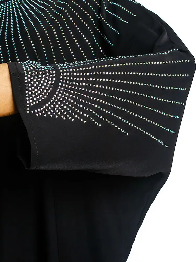 Ramadan Black Muslim Hijab Dress Women Prayer Garment Jilbab Abaya Dubai Long Khimar Islam Clothes Kaftan