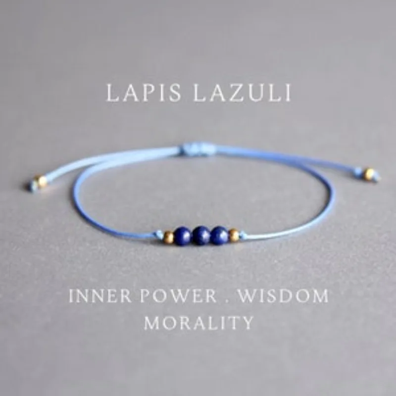 Brazalete Curativo De Lapis Con Perlas Para Mujer Piedras Semipreciosas