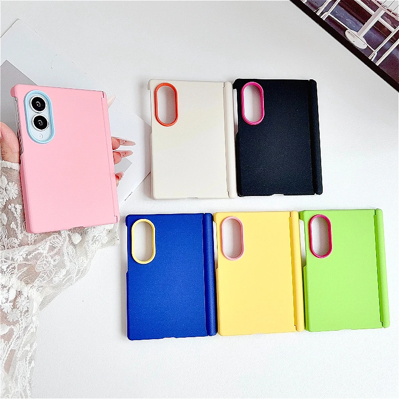 Luxury Frosted Candy Color Slim Shockproof Phone Case - 2-Piece Set