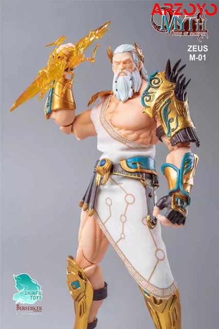 SHINFU Toys M01 1/12 Myth Gods of Nations Zeus Action Figure Model 
