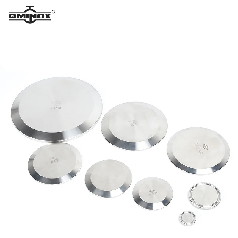 Tri Clamp SUS 304 Inoxydable Sanitaire Tri-Clamp TC Blind