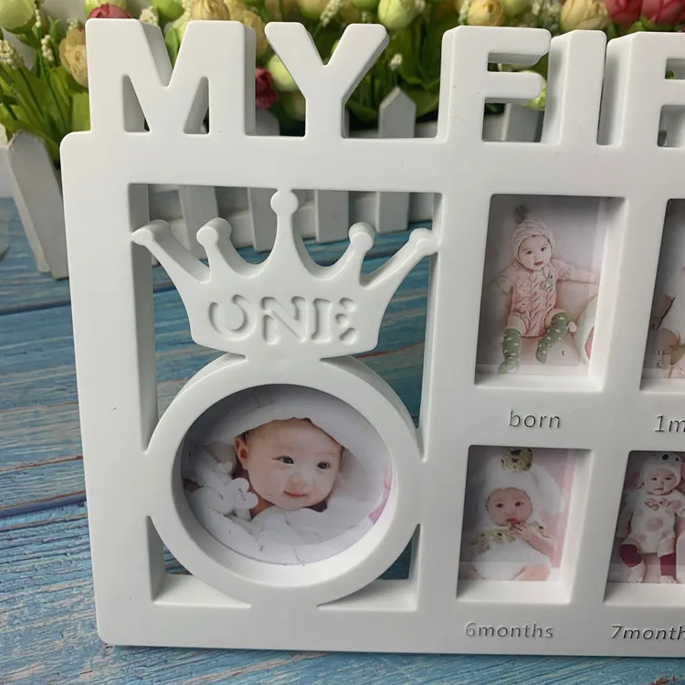 The First Year Baby Keepsake Frame 0-12 Months Pictures Photo Frame Souvenirs Kids Growing Memory Gift Children Gift ultrasound photo frame