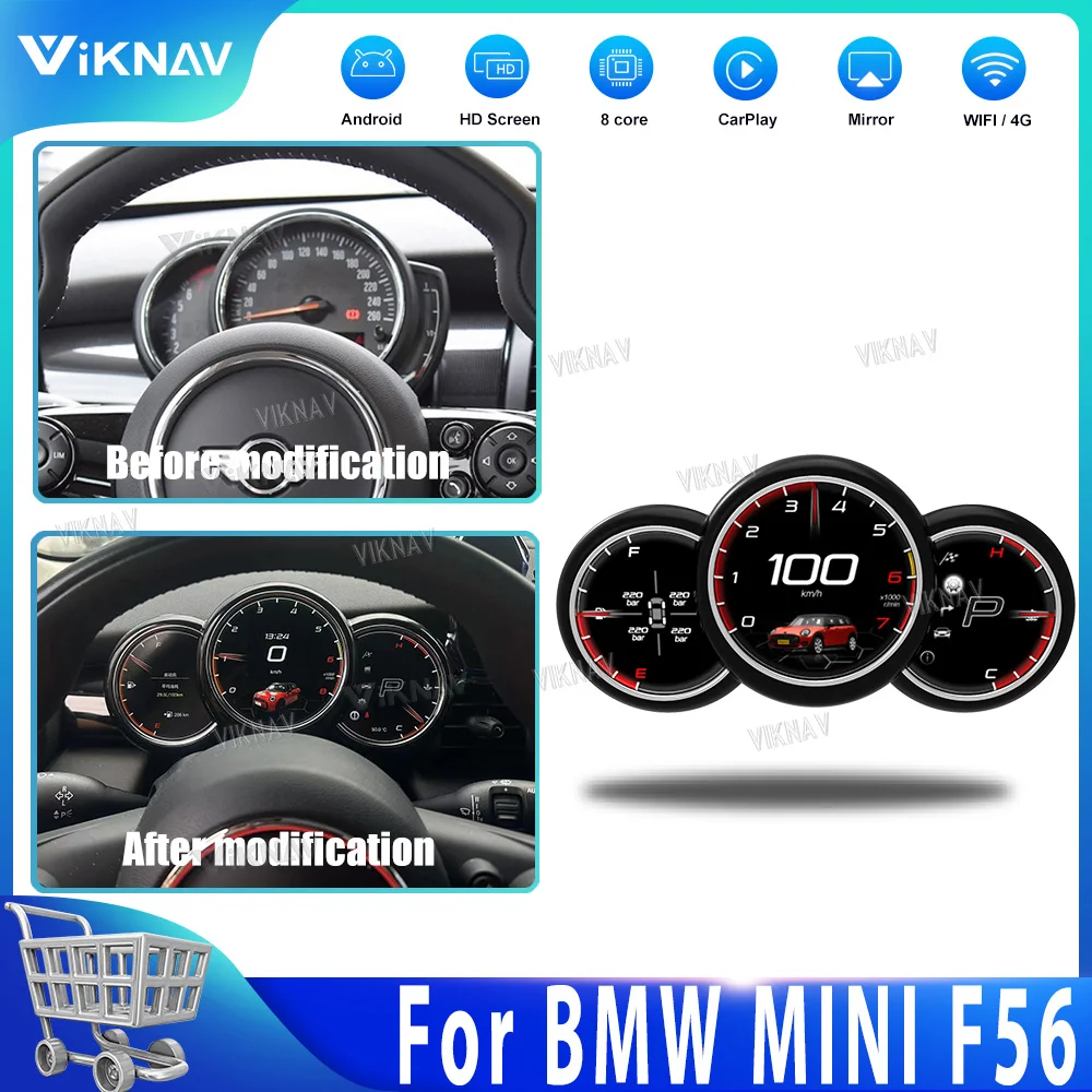 

Digital Dashboard Panel Instrument Cluster For BMW MINI F56 Digital Cluster CockPit LCD Speedometer
