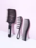 Comb set, hollow bristle hair brush, wide toothed comb, styling comb, hair salon, home comb, gift, special for real hair wigs