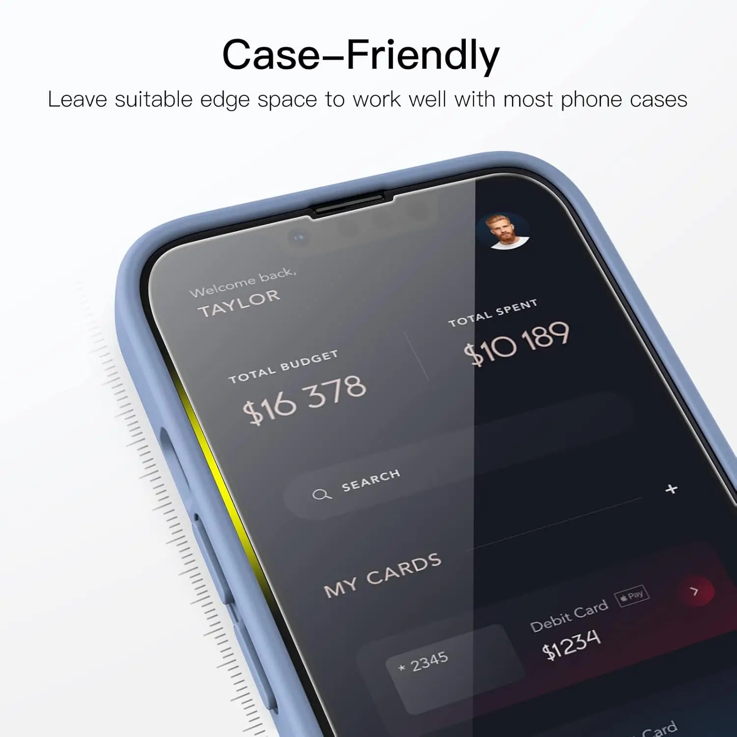 Triple Pack Tempered Glass Screen Protectors