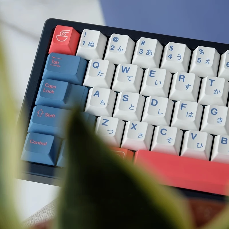 Teclas Conjunto Gmk Bento Caps Chave Pbt Lados Tintura Subbed Keycap Cherry Perfil Japonês Keycaps para Gh60 Gk64 Anne Keychron 96 980 144 - Imagem 2