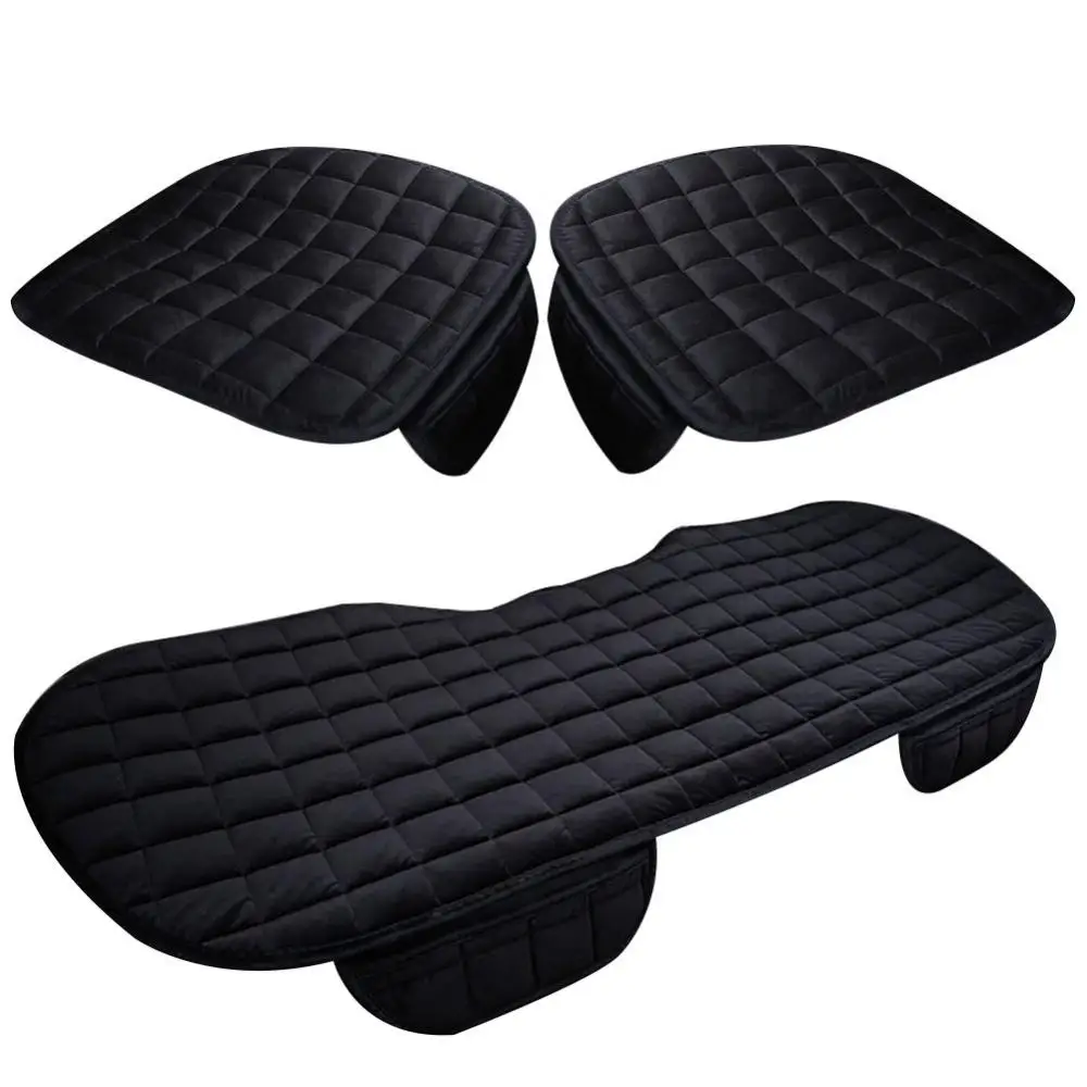 3 Piezas Juego De Cojines Para Asientos De Auto De Invierno En Color  Púrpura, Tamaño Universal, Cálido Y Suave, Accesorios De Cubierta Para  Asientos De Auto Con Peluche (1pc Reposacabezas + 1pc