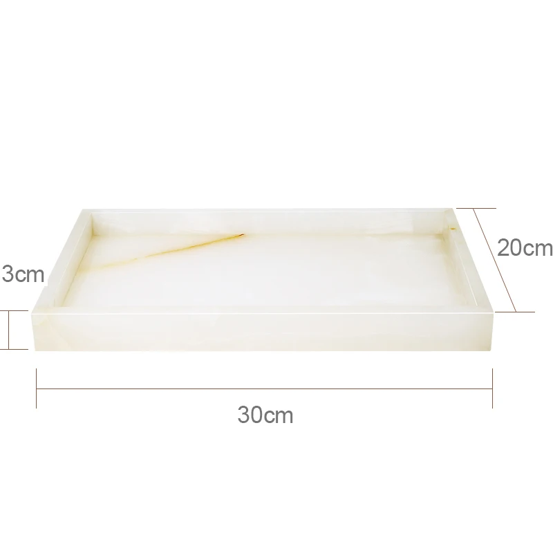 White onyx marble bathroom accessories