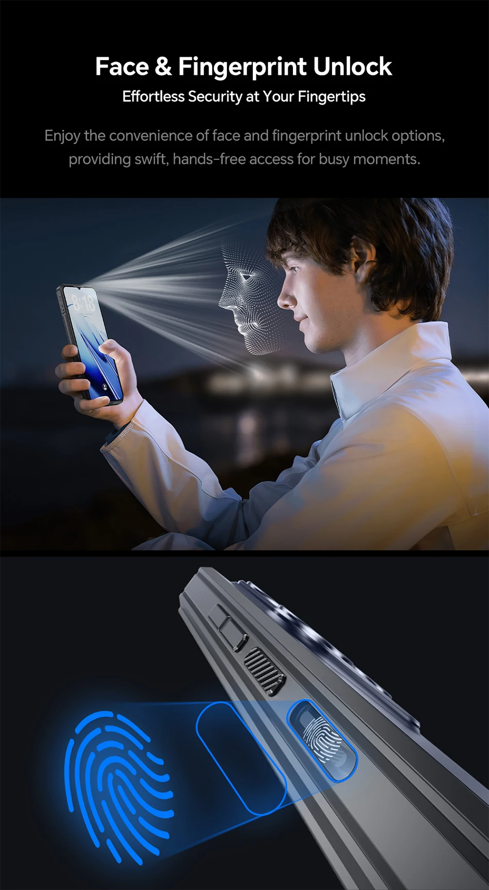 Wp52 Riser OUKITEL WP52 5G 16(4+12)+256GB - Intelec | Tecnología y Fitness