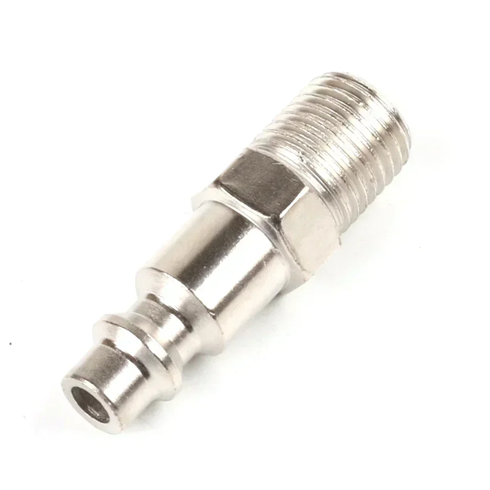 Air Hose Fittings 1/4" Male Thread Plug Adapter NPT 1/4 Pneumatic Connector Quick Release Fitting Air Compressor Accessory
