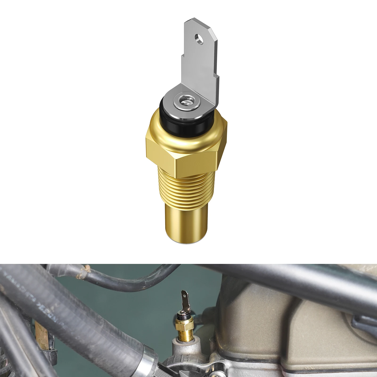 

Термостат NICECNC для Honda TRX450R 2006-2009 TRX450ER датчик 2006-2014 высокопрочный медный аксессуары для вездеходов датчик температуры