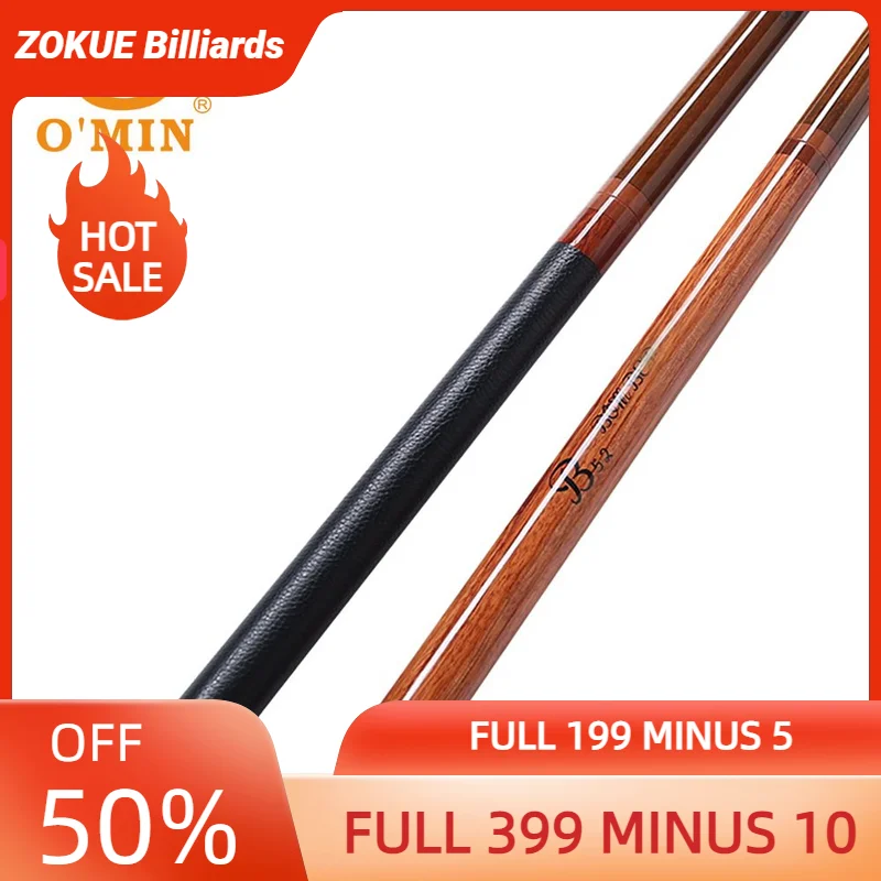 O'Min Punch&Jump Cue Bomber Billiard 14mm Tip 141cm Length 3 Pieces High Quality Ashwood Shaft Professional Billiard Break Cue trapezoidal tooth b310 to b 473 mxl timing belt length lp 629 92 to 961 14mm width 4 8 6 10 12 7mm high torque toothed belt