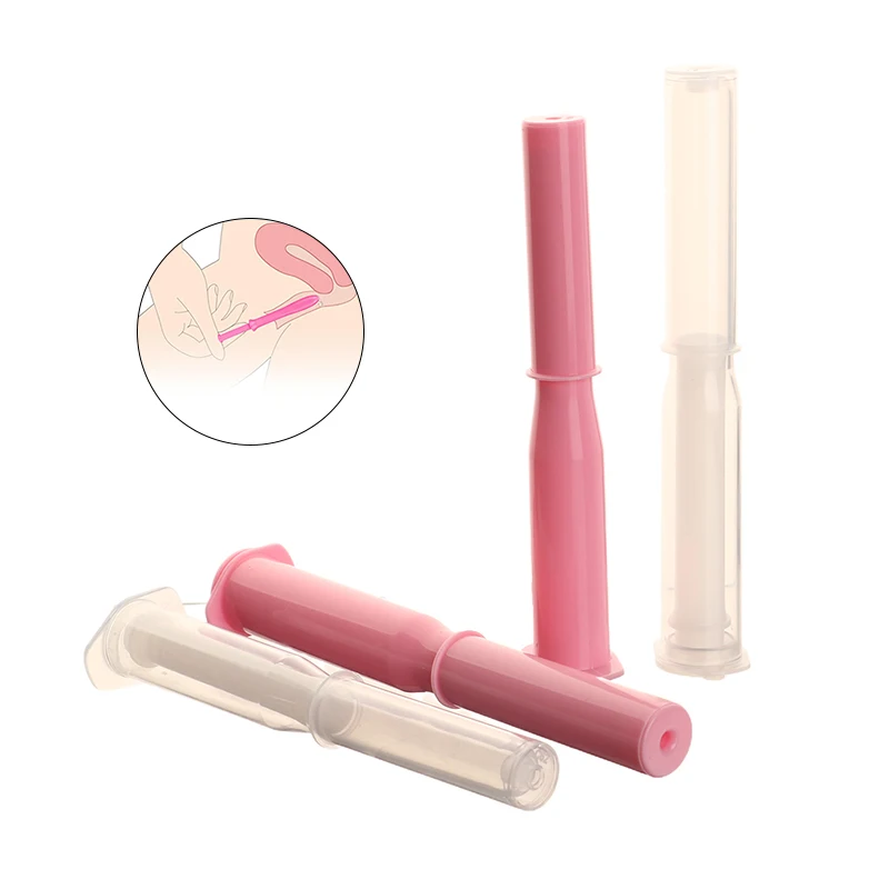 

10Pcs Disposable Women Vaginal Applicators Private Gel Tubes Push Gel Cream Drug Dispenser Gynecological Care Tools