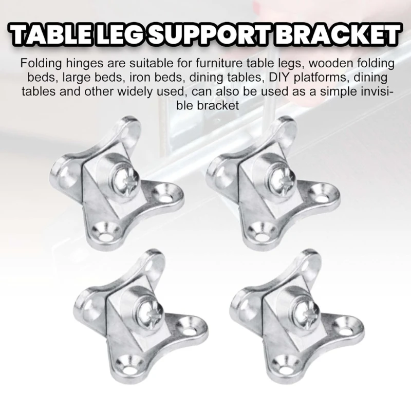 20Pcs Zinc Alloy Butterfly Corner Code Removable Corner Brace Furniture Hardware