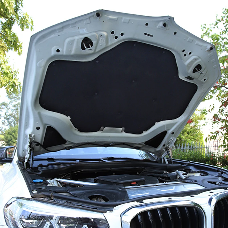 Car Hood Sound Insulation Acoustic Absorption Foam For BMW X3 G01 X4 G02-Heatproof Tool Decorative Accessories