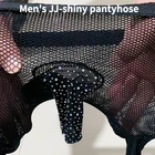 mens shiny pantyhose