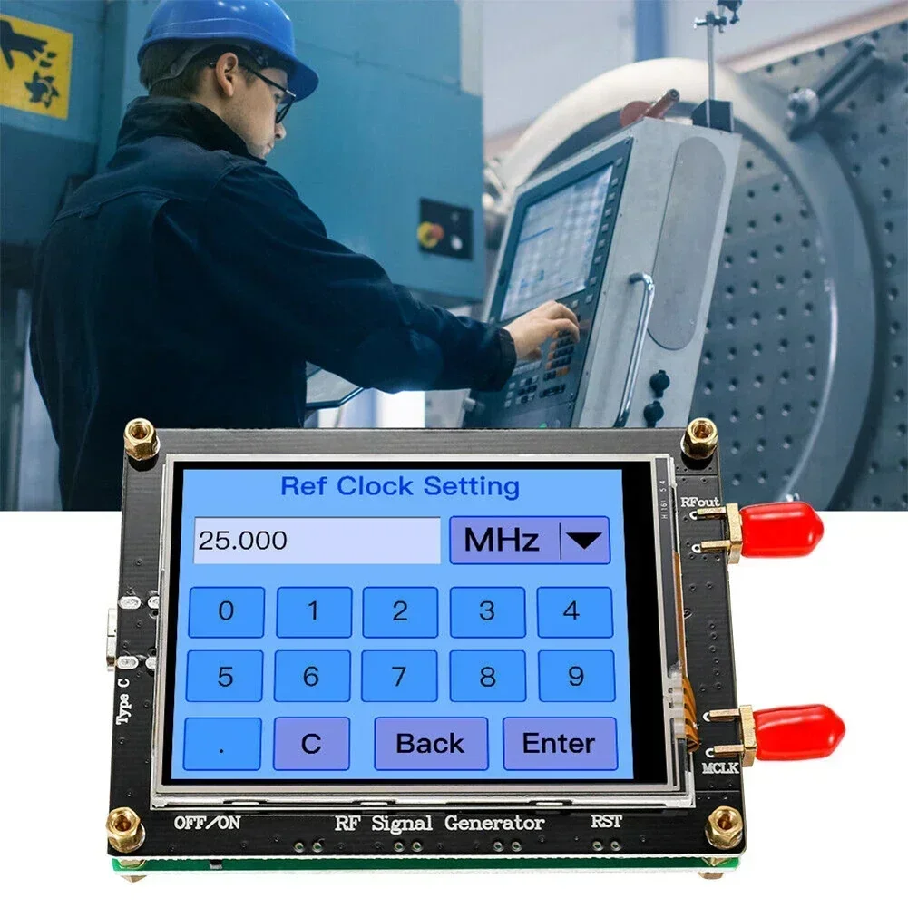 Signal Generator 1set ADF4351 35M-4.4G RF PLL Touch-Screen With USB Cable signal generator,signal generator kit