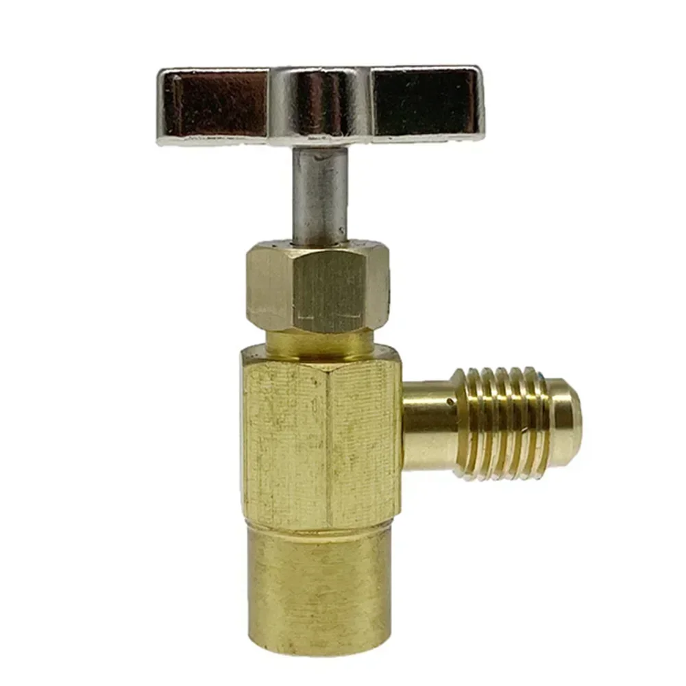 Self Sealing Can Tap 2-1/2inch With 2x Adapters Fit Honeywell Or Other R-1234yf Cans 1/2