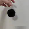 5Cm Black Coal Plush Keychain Pendant Doll Toy Key 2