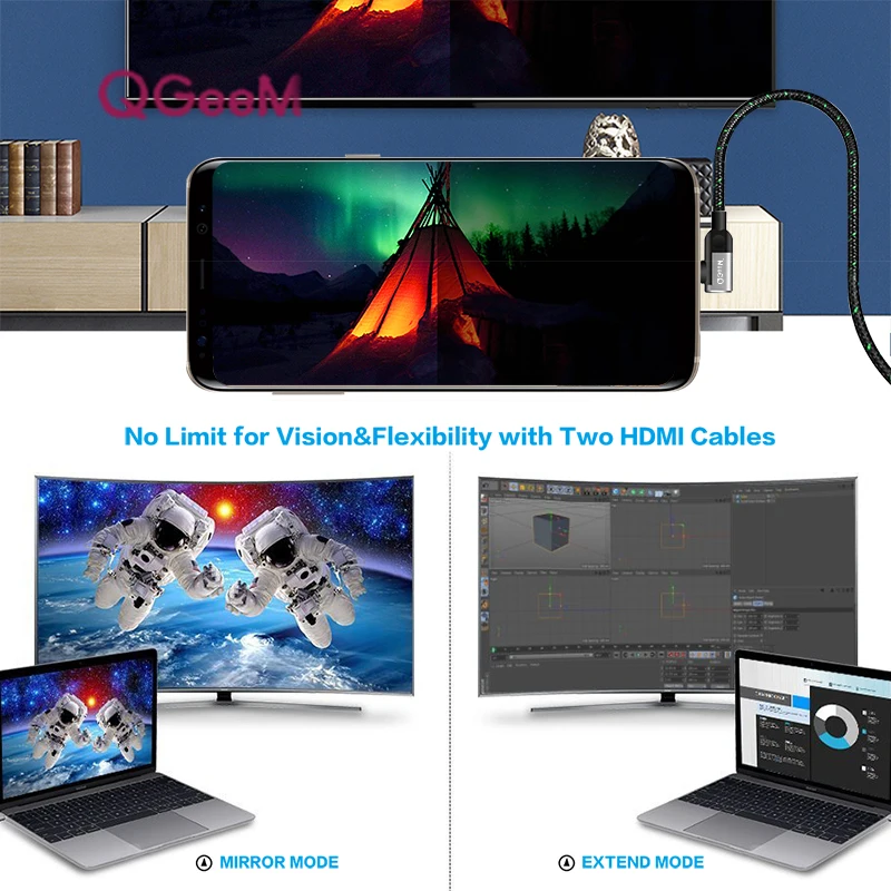 Usb c to hdmi ̺ ȣȯ  4k 60HZ Ÿ c to hdmi 2.0 ̺ Ʈ 3 ̺, ƺ ȭ Ʈ 10 Ｚ S8 ȣȯ