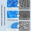 Foot Yoga Acupressure Board Massage Mat Muscle Relaxation Round ExercisePad Foot Step Through the Meridian Fitness Physiotherapy 5