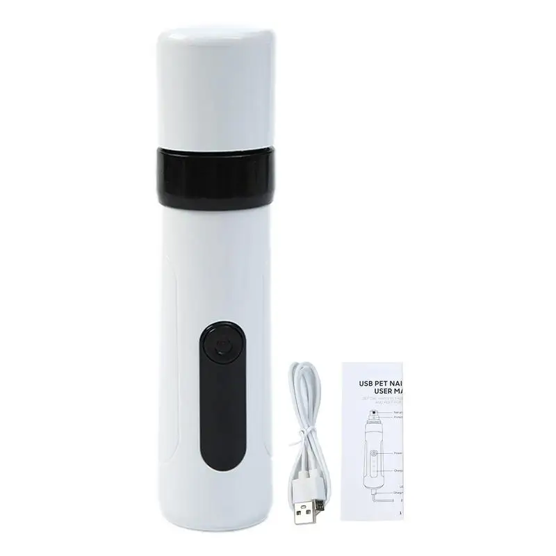 Dog Toenail Grinder Pet Nail Clipper & Trimmer Super Quiet Puppy Grooming Tool Potente Filer Per Unghie Per Cani Ricaricabile A 2 Velocità